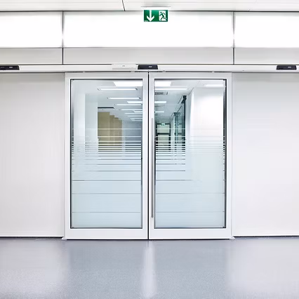 MANUAL SLIDING SYSTEM FOR GLASS & TIMBER DOOR